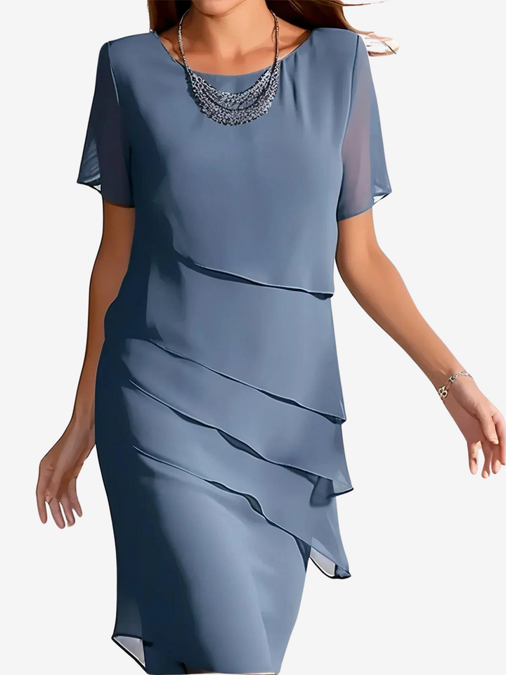 Mona  - Stilvolles Kleid mit Bauchbedeckung