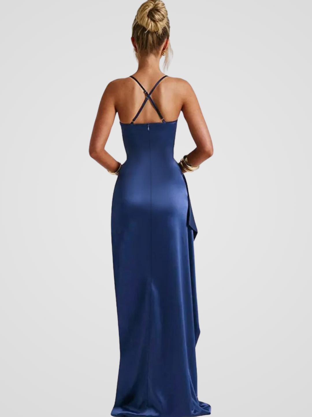 NOELIA SATIN KLEID