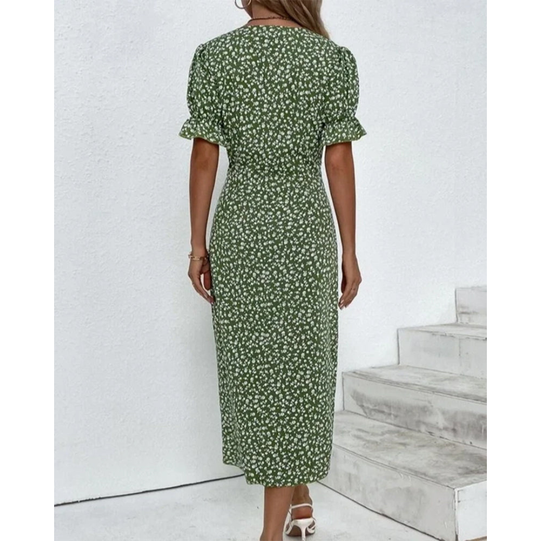 Erna | Figurbetontes Wickelkleid