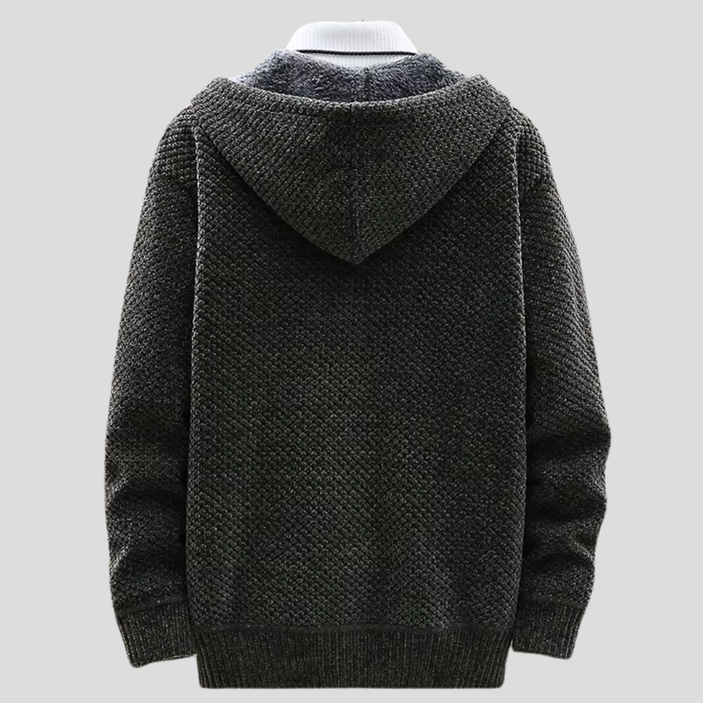 Lukas | Knit Hoodie