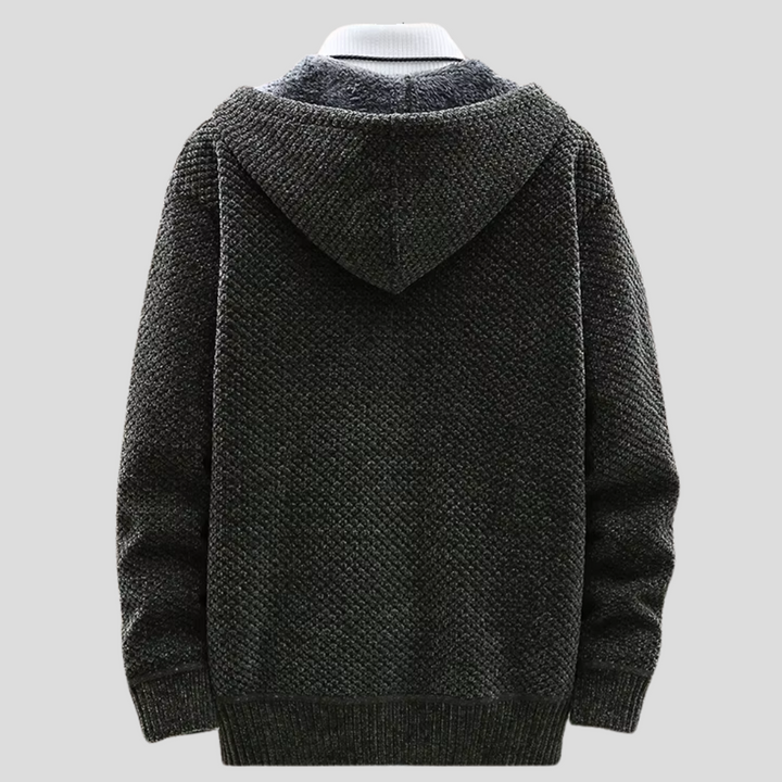 Lukas | Knit Hoodie