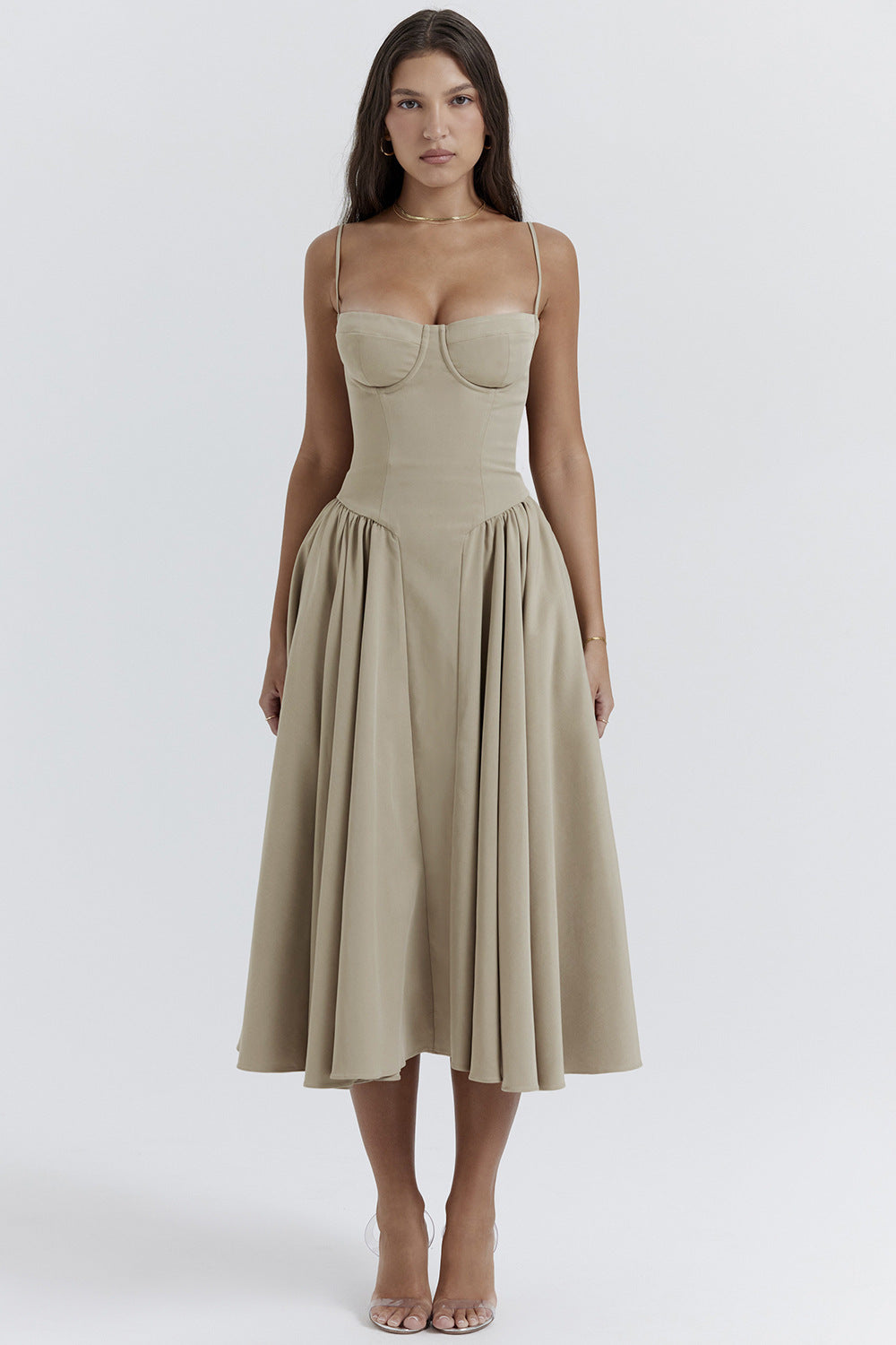 Zaniyah| Retro Midi Kleid
