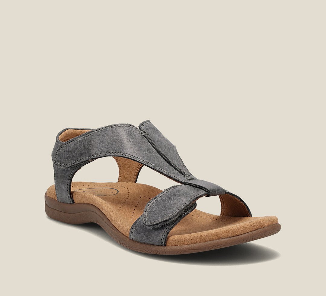 Eva  - Legere Leder-Orthopädische Sandalen