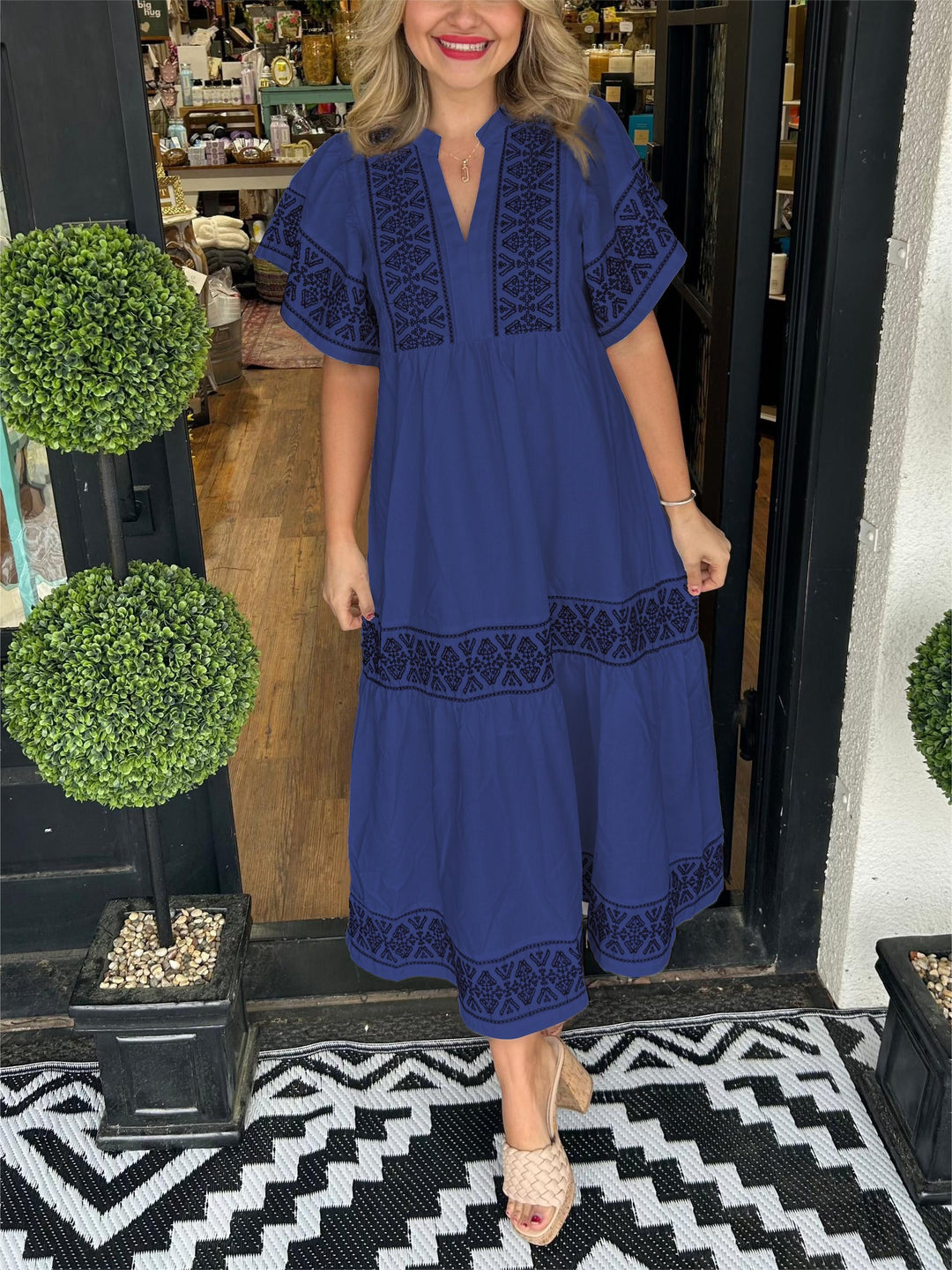 Hanna  - Elegantes Boho-Kleid