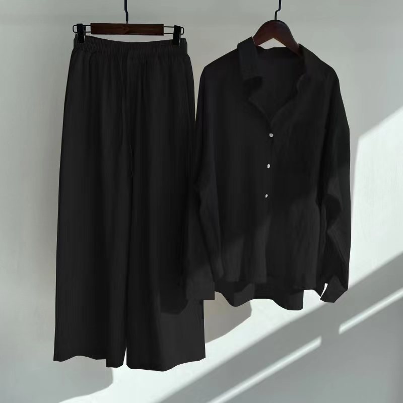 Halina | Gemütliches Entspannungs-Shirt & Hosen-Set