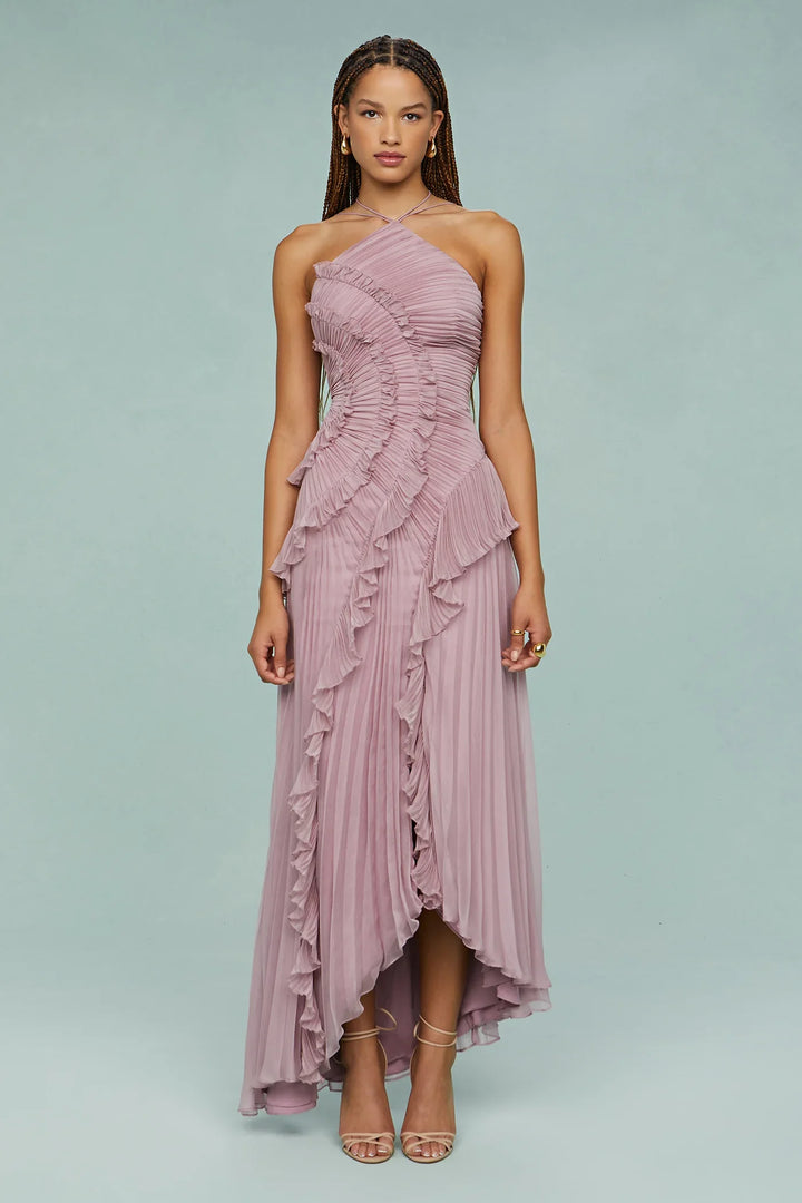 Elisha | Flüsterndes lila Kleid