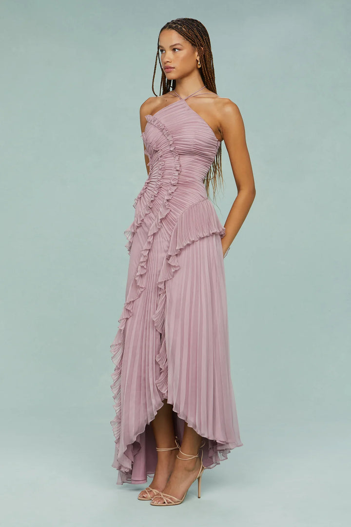 Elisha | Flüsterndes lila Kleid
