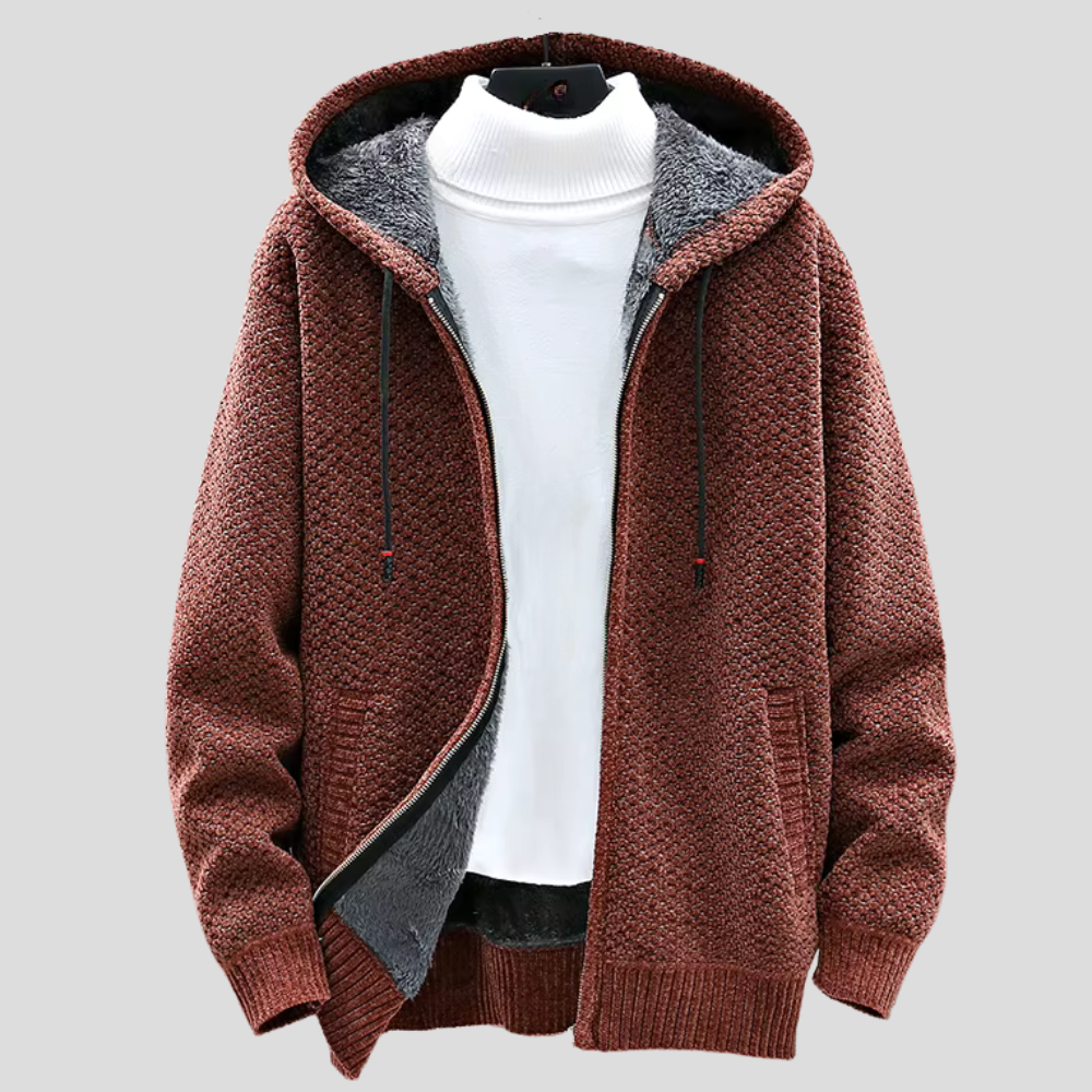 Lukas | Knit Hoodie