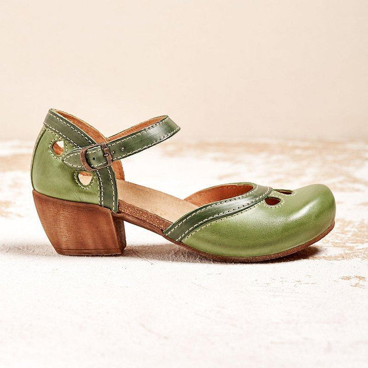 Benita | Bequeme Sandalen mit niedrigen Absätzen