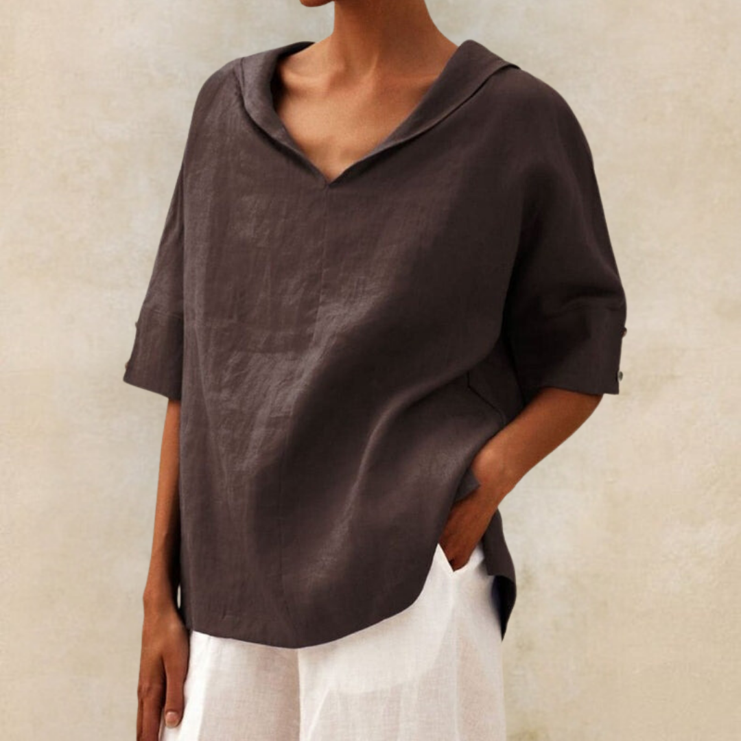 Zoe - Lässige Bluse mit lockerer Passform