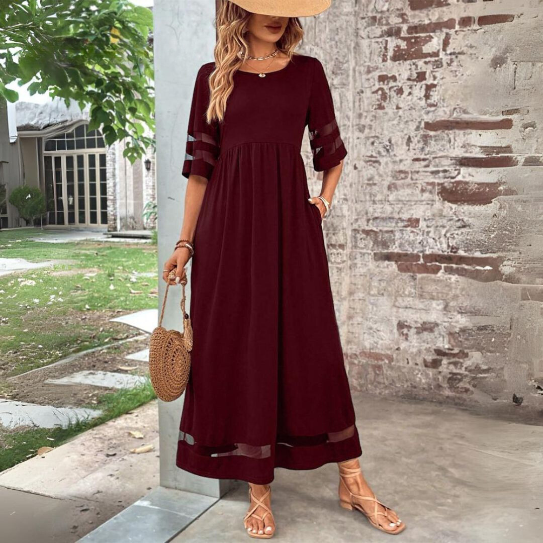 Esme - Schickes Tummy-Schmeichelndes Kleid mit schmeichelnder Passform