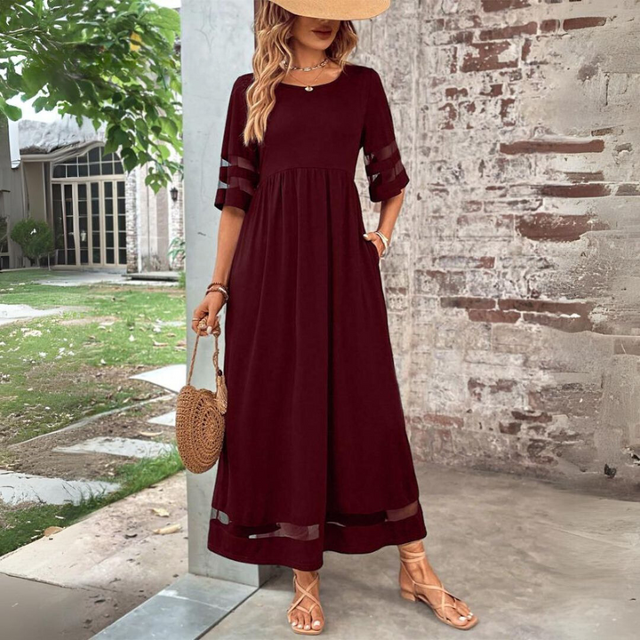 Esme - Schickes Tummy-Schmeichelndes Kleid mit schmeichelnder Passform