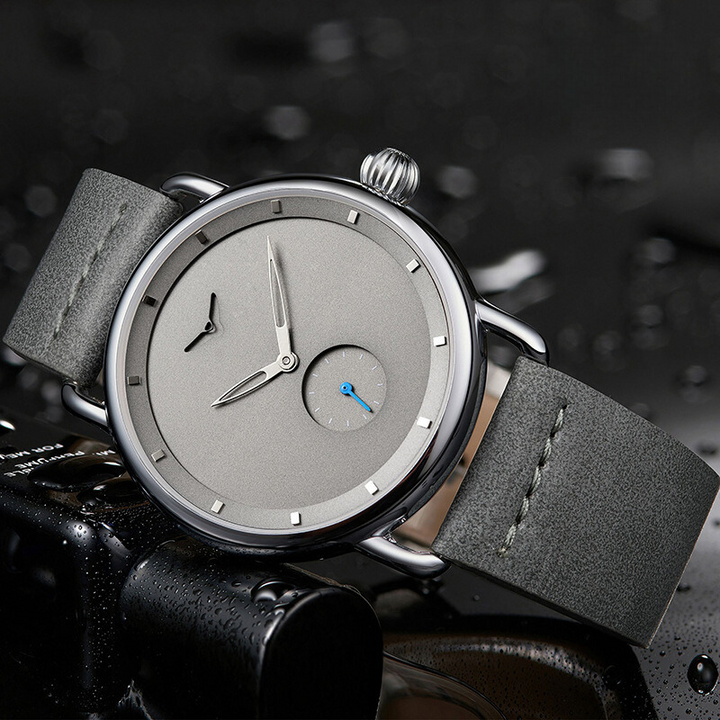 van Baerle - Klassische Minimalistische Uhr