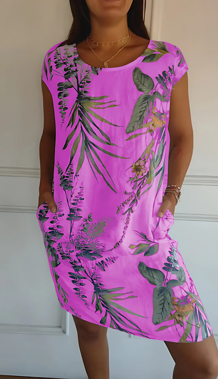 Mechthild | Bequemes rundes Kleid