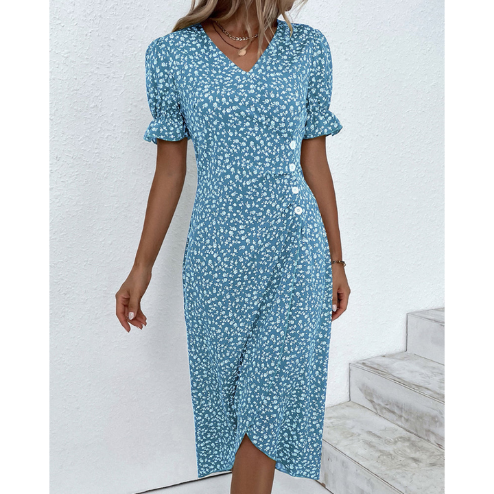 Erna | Figurbetontes Wickelkleid
