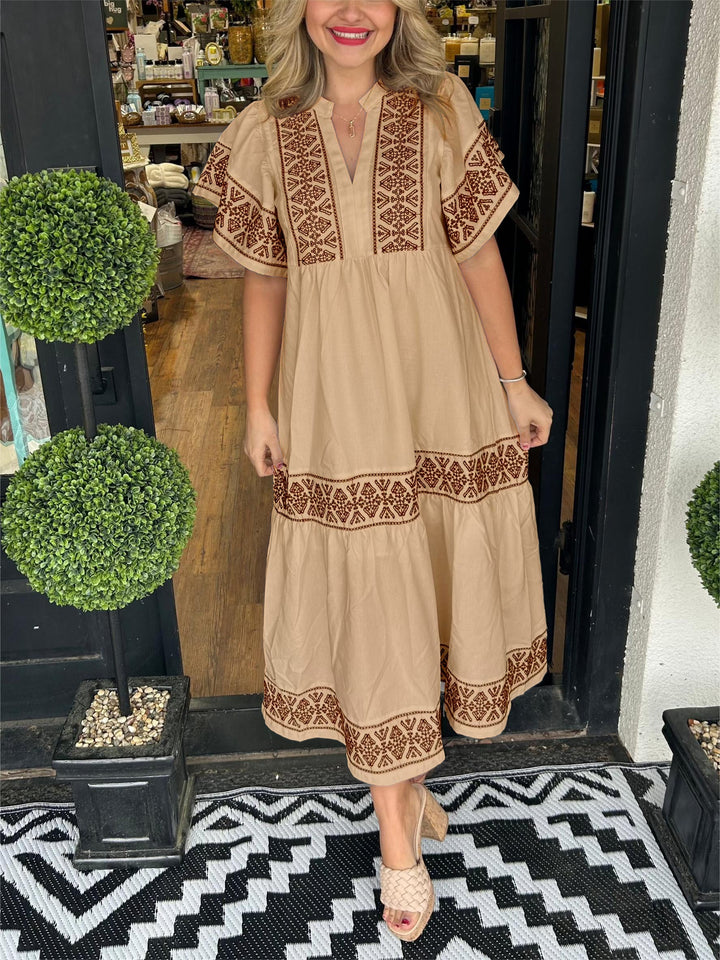 Hanna  - Elegantes Boho-Kleid