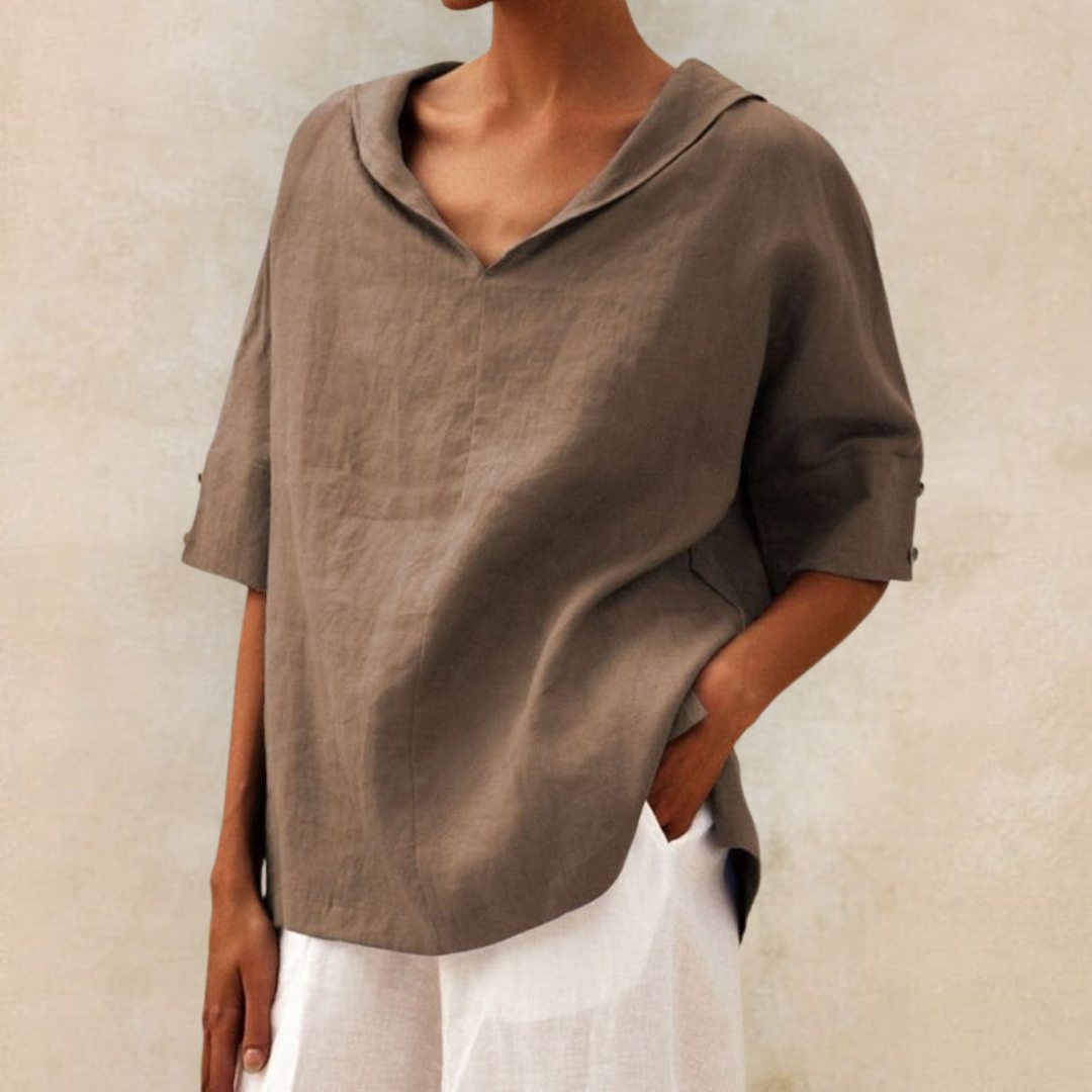 Zoe - Lässige Bluse mit lockerer Passform