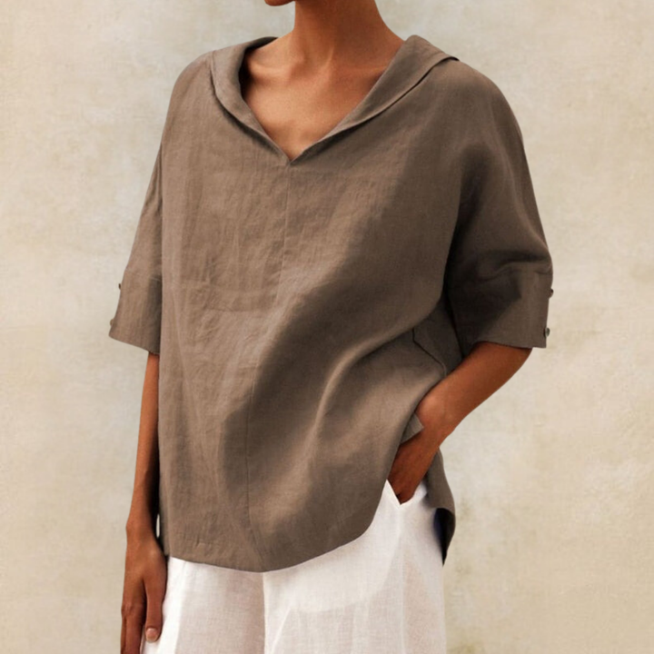 Zoe - Lässige Bluse mit lockerer Passform
