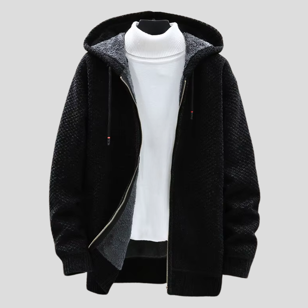 Lukas | Knit Hoodie