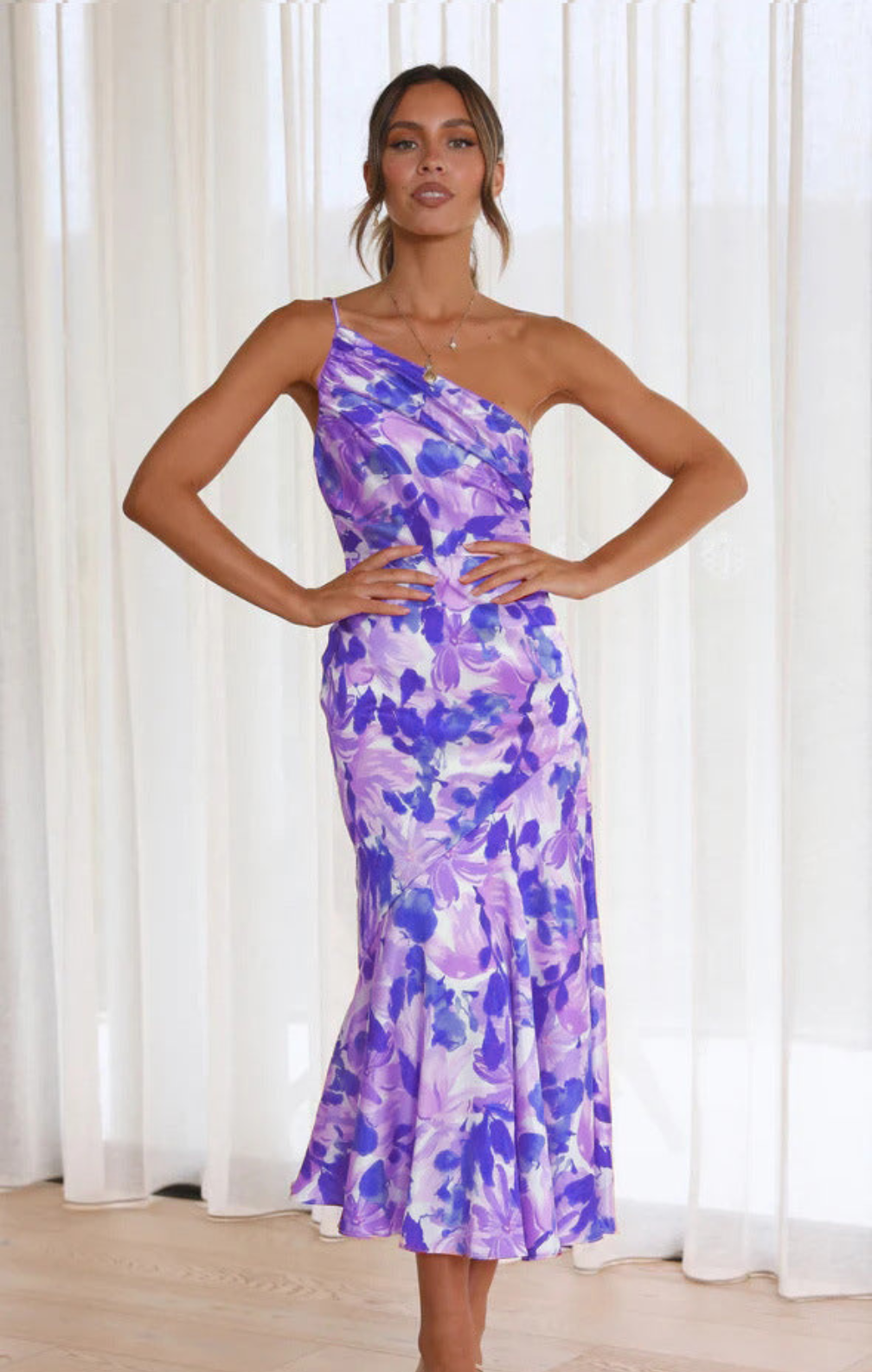 DENISE | Schulterfreies Kleid