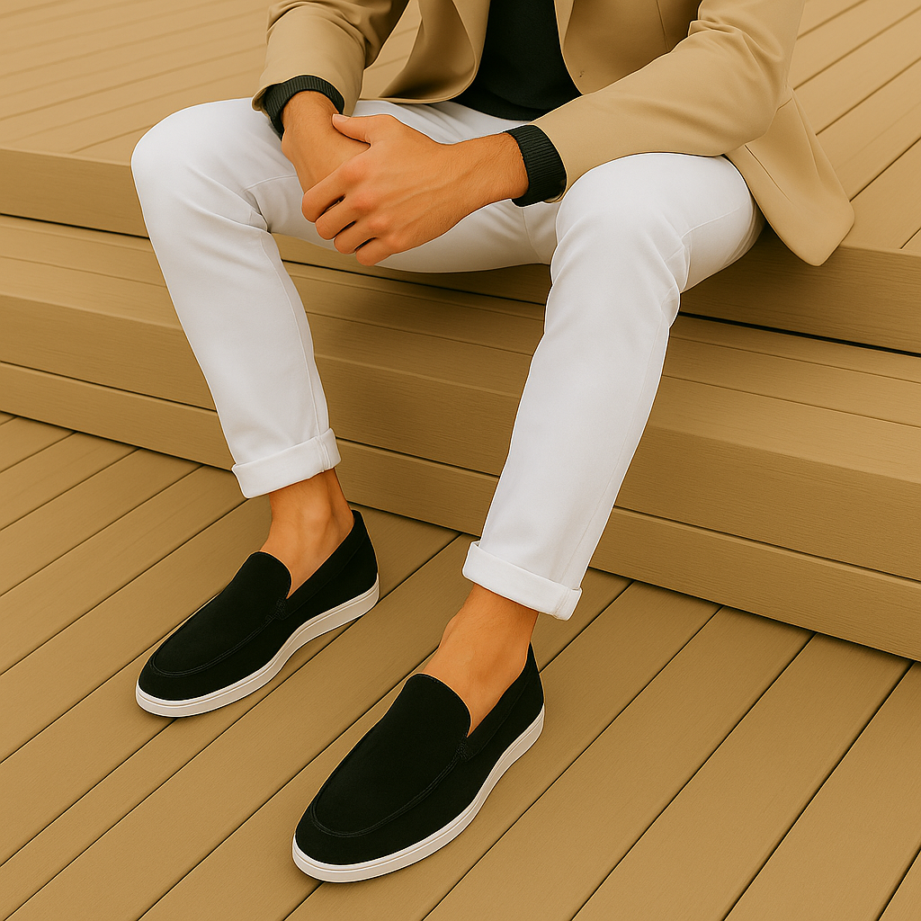 Elegante Wildleder-Loafer