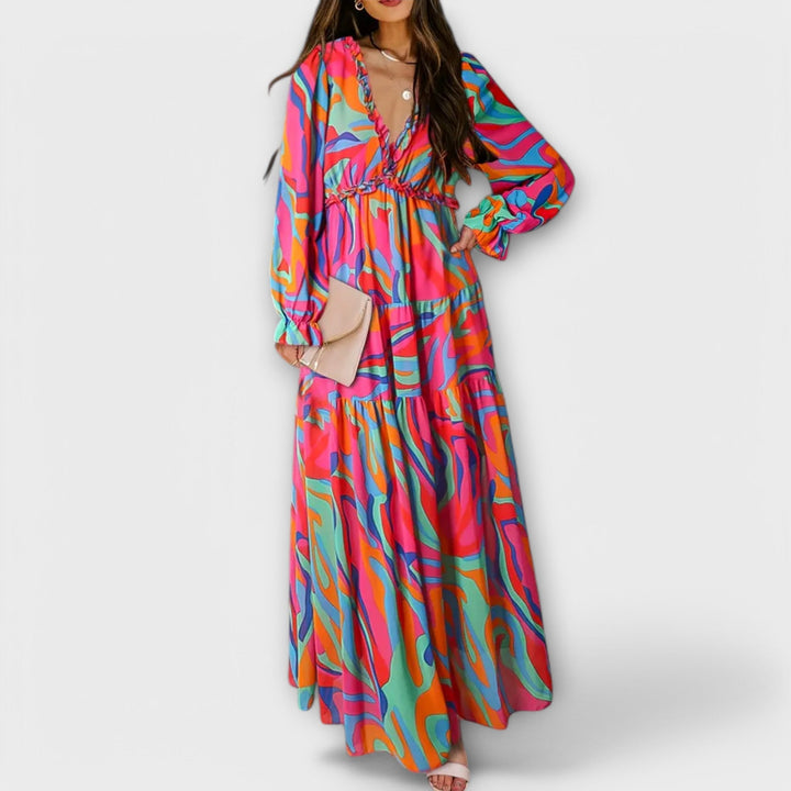 Nora| Elegantes Sommerkleid