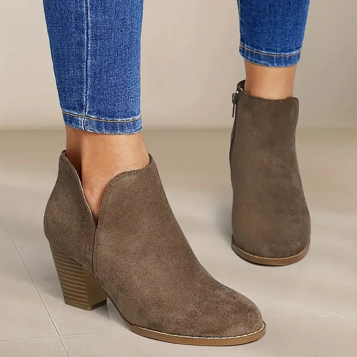 SOPHIE - Damen-Stiefeletten mit Blockabsatz