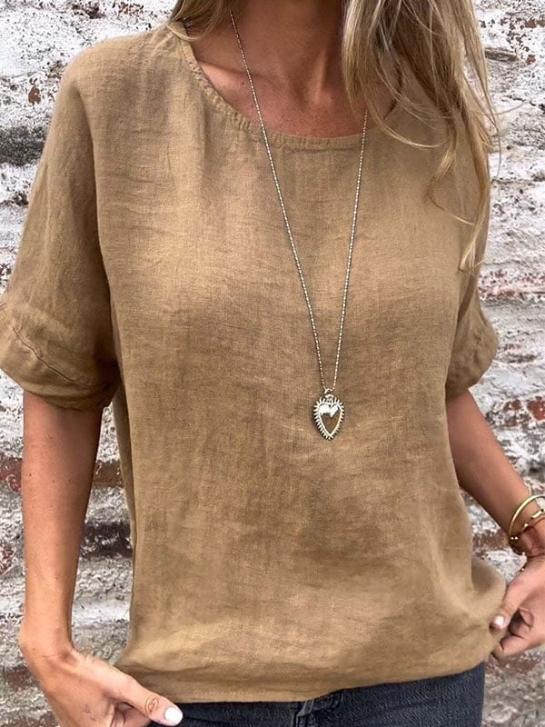 Casia | Minimalistisches, lockeres Top