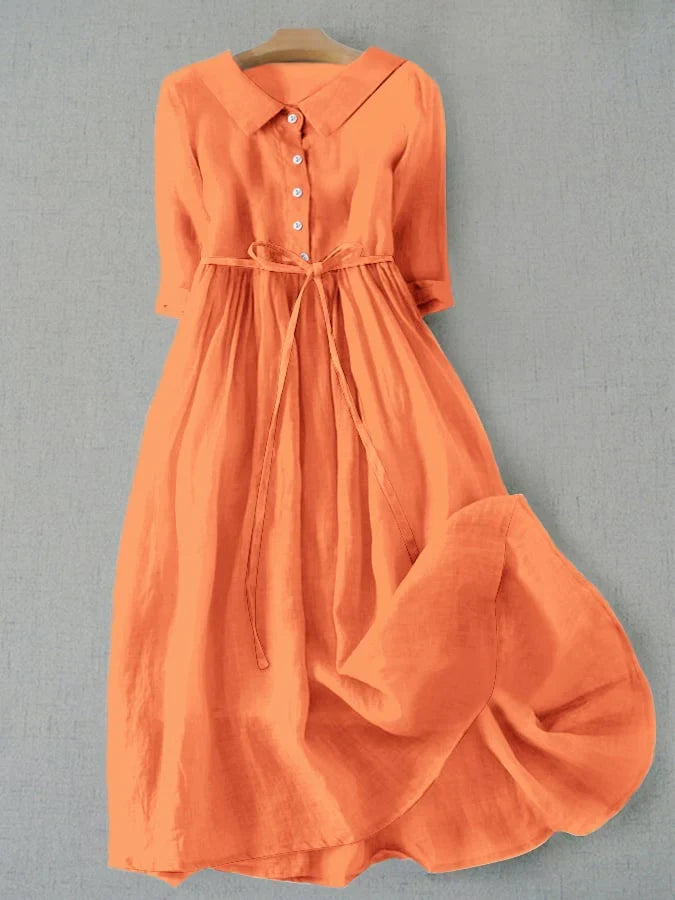 Elegantes Baumwollkleid