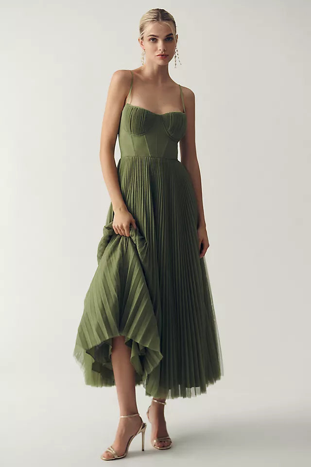Claire – Plissierter Tüllkleid
