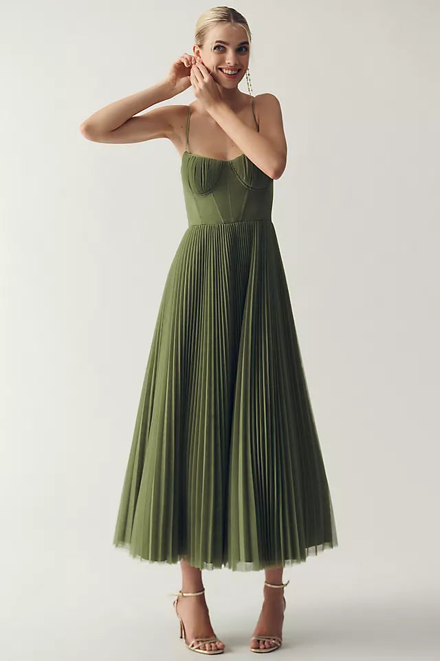 Claire – Plissierter Tüllkleid