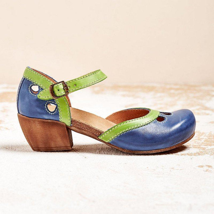 Benita | Bequeme Sandalen mit niedrigen Absätzen