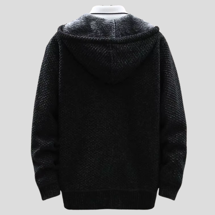Lukas | Knit Hoodie