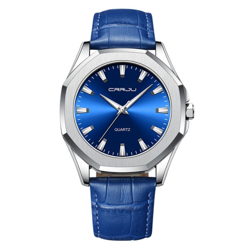 van Baerle - Casual minimalistisches Quarzarmbanduhr