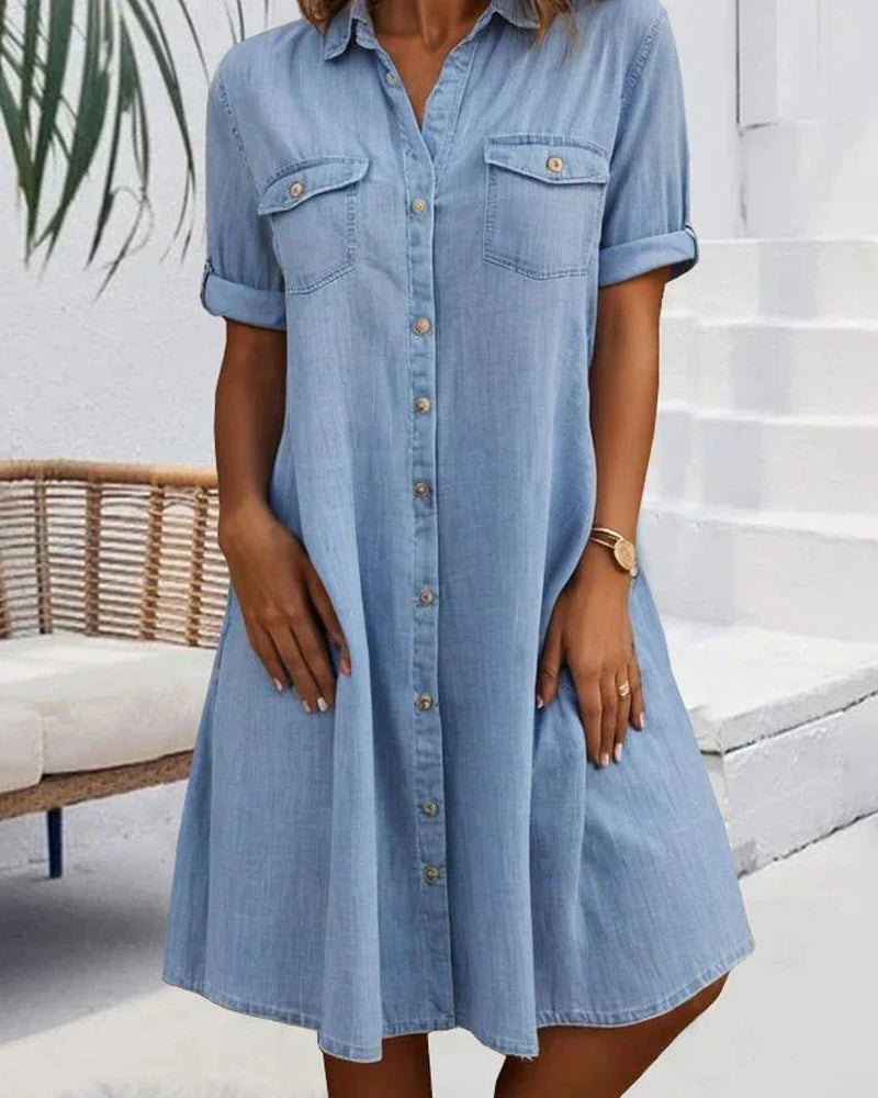 Maisie | Legeres A-Linien-Kleid mit Taschen