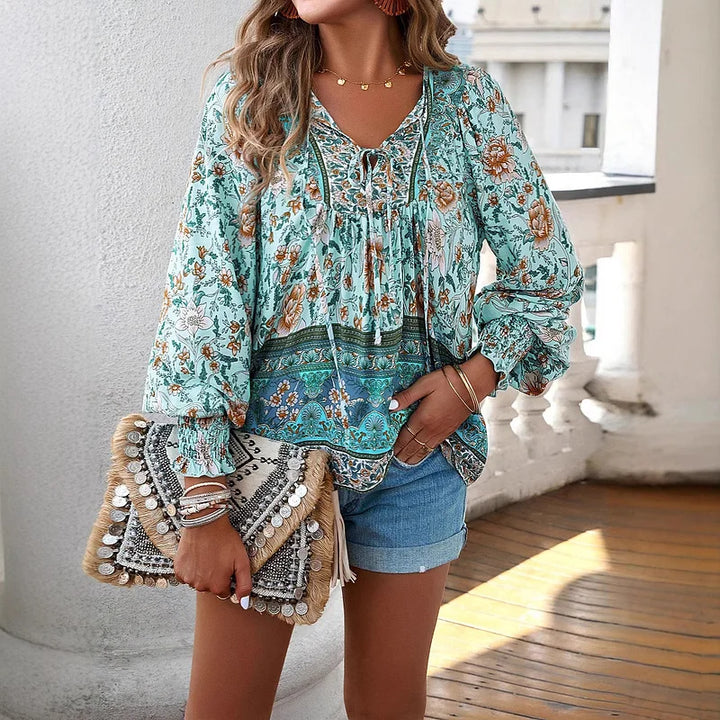 Sallie    | Oberflächendesign Bohemien-Flüssigkeit mit Blumenmuster