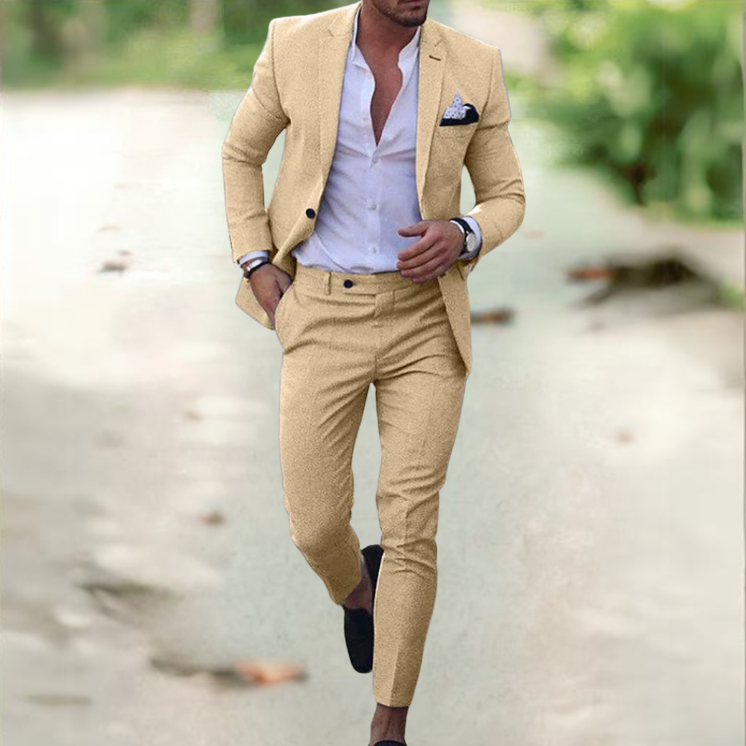 Kerr | Eleganter Anzug für Herren (Jacke + Hose)