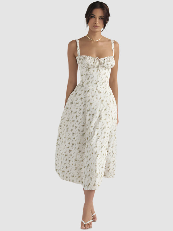 Lorivelle – Midi-Kleid mit eleganter Silhouette und zeitlosem Stil