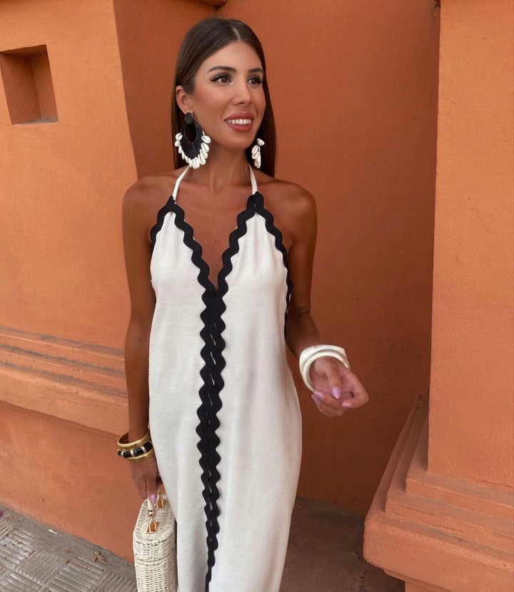 Merlyn | Elegantes langes Kleid