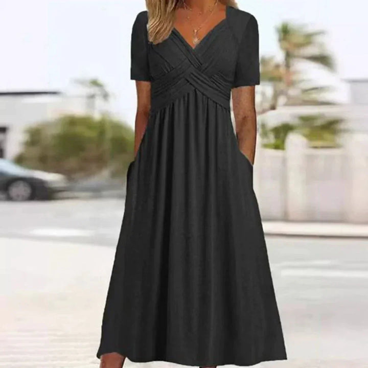 Frances - Raffiniertes, schmeichelhaftes Eleganz-Kleid