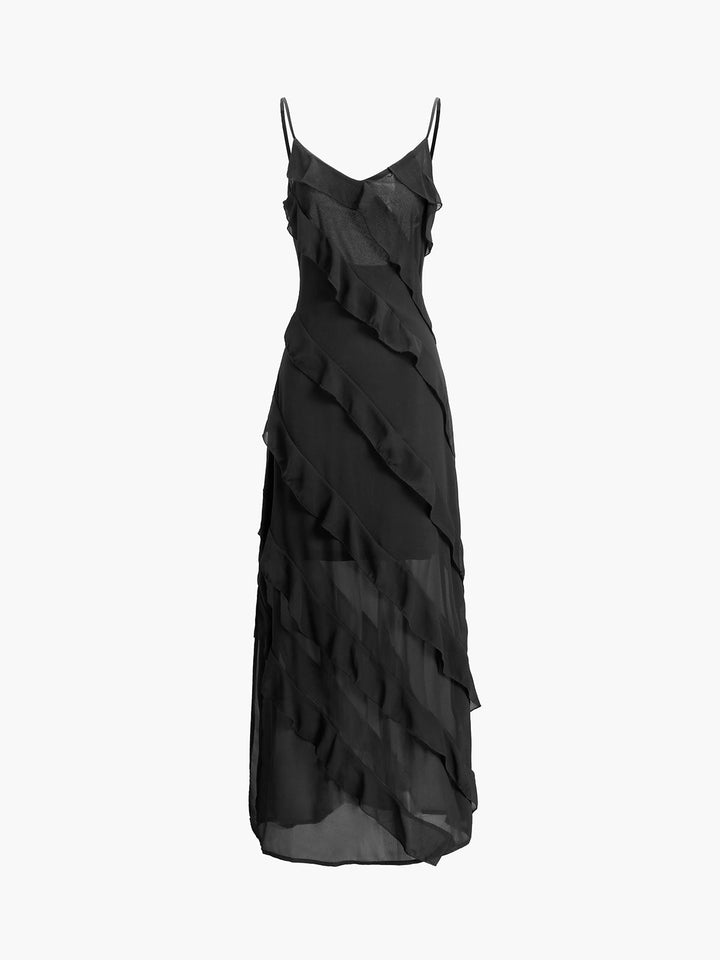 ROSARIA | Elegantes Kleid mit Raffungen