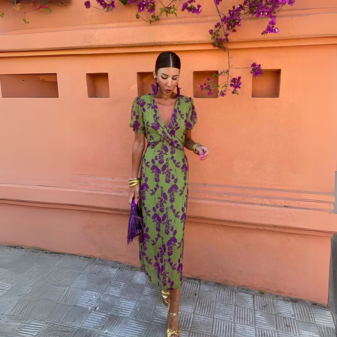 Danielle | Damen Chice Blumen Kleid