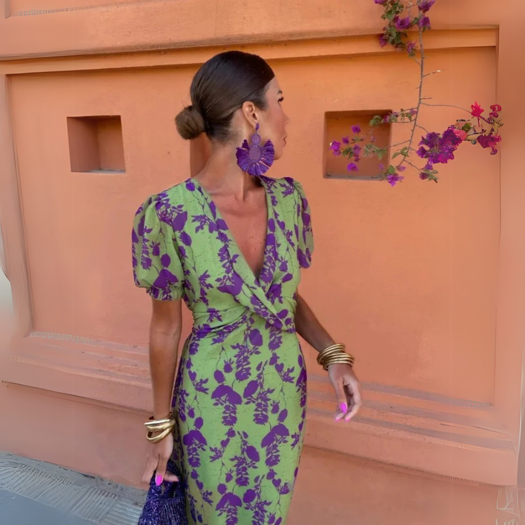 Danielle | Damen Chice Blumen Kleid