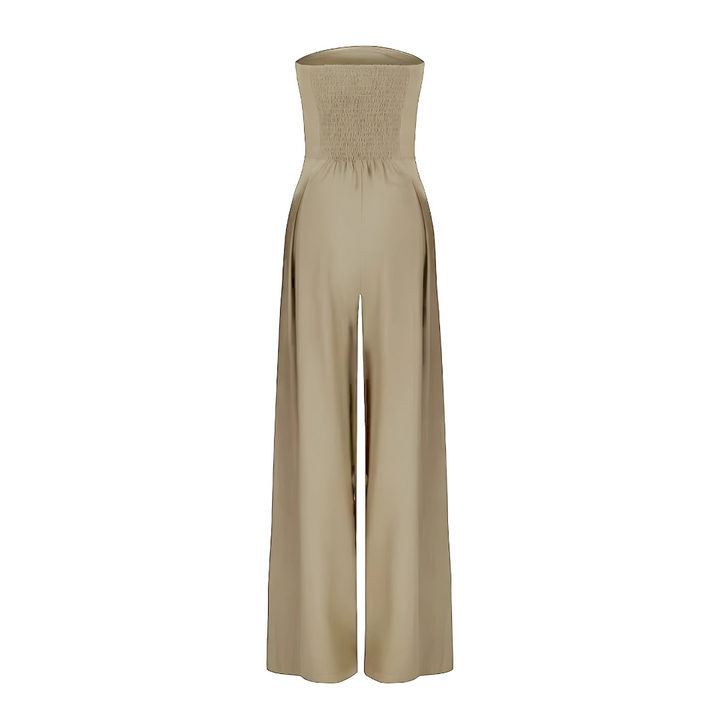 Alessia | Elegantes ärmelloses Hosenanzug mit weitem Bein