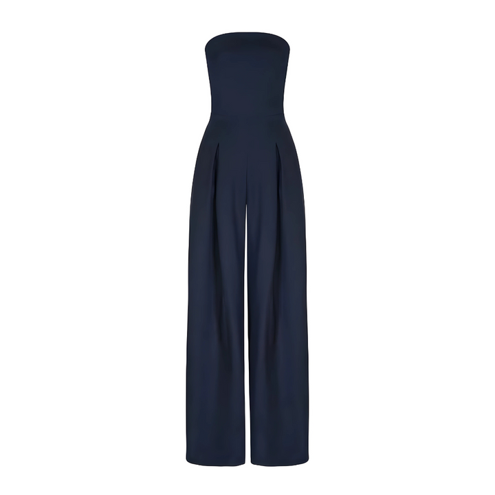 Alessia | Elegantes ärmelloses Hosenanzug mit weitem Bein