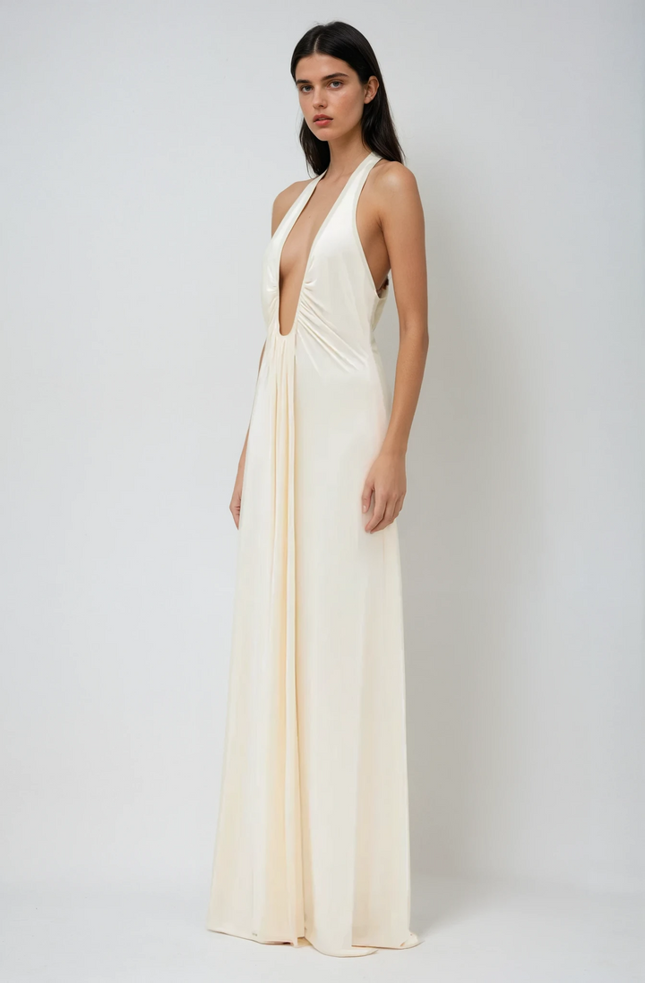 ALTHEA – Cupro Maxikleid