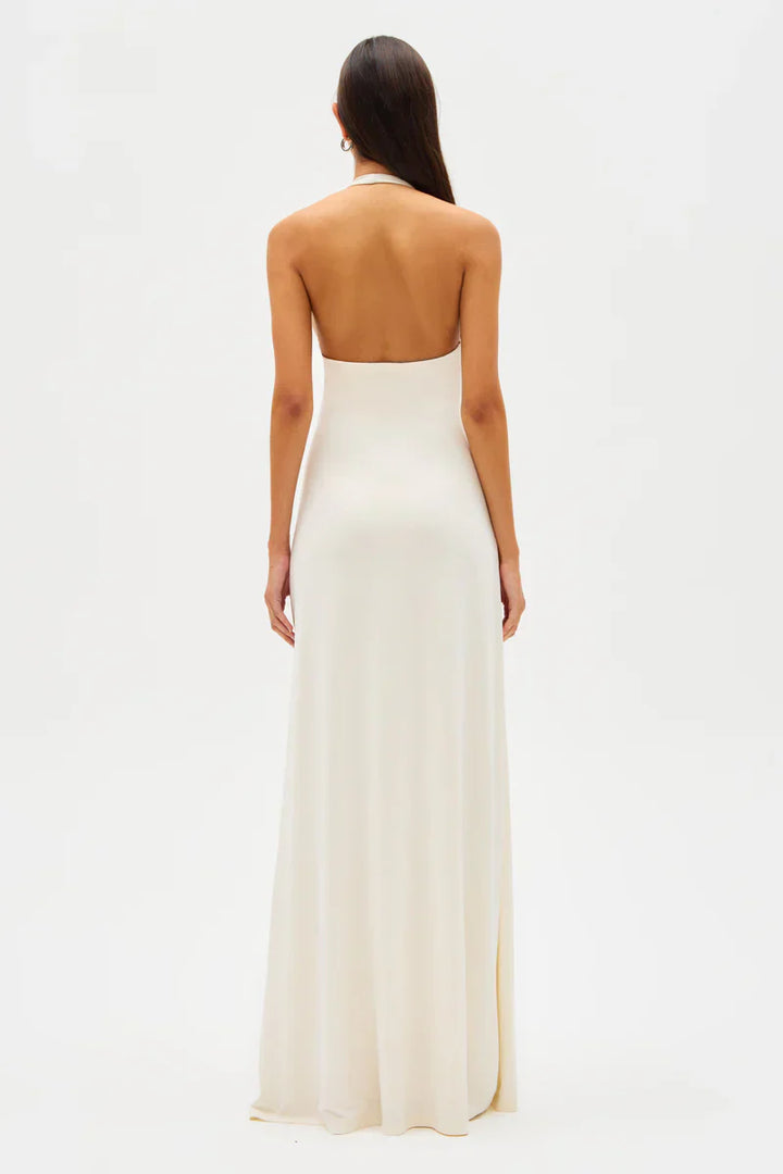 ALTHEA – Cupro Maxikleid