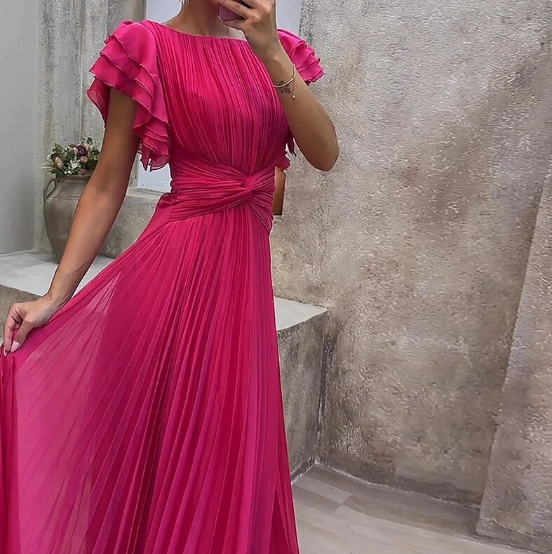 Liese - Elegantes Colorful Abendkleid