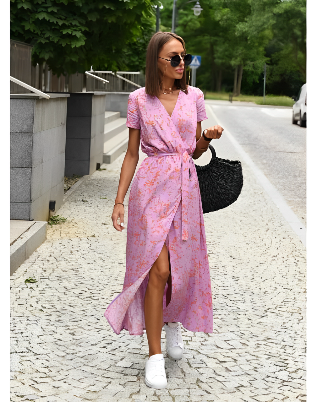Rosea Kleid Handarbeit Limitierte Edition