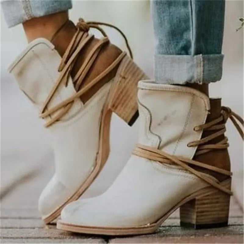Lucia- Vintage Western Boots